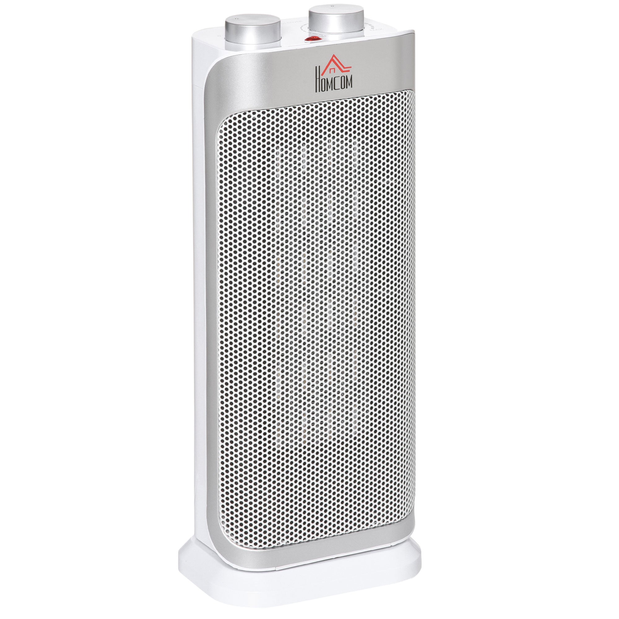 HOMCOM 1000W/2000W Indoor Oscillating Ceramic Space Heater with Adjustable Modes