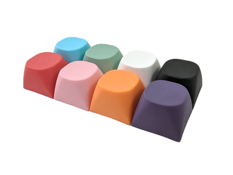 color keycaps made of PBT material