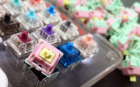 thock king types of mechanical keyboard switches 