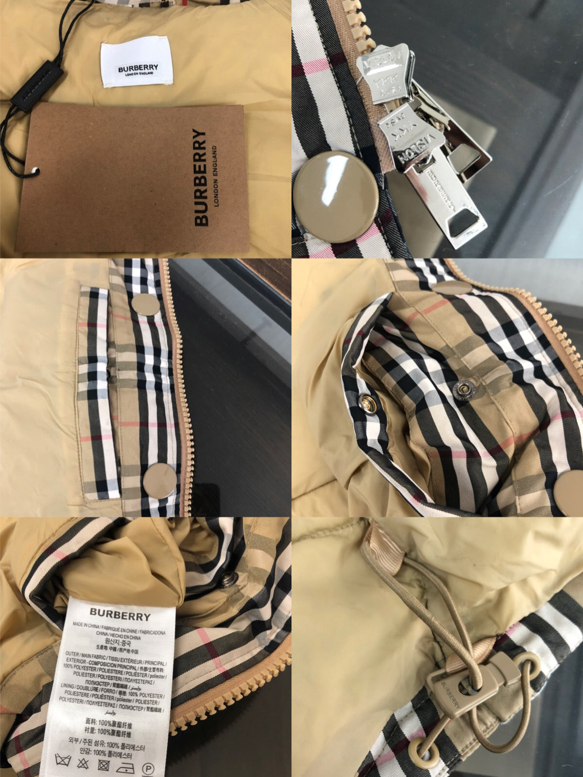 Chaleco Acolchado Burberry – KJ VIPS