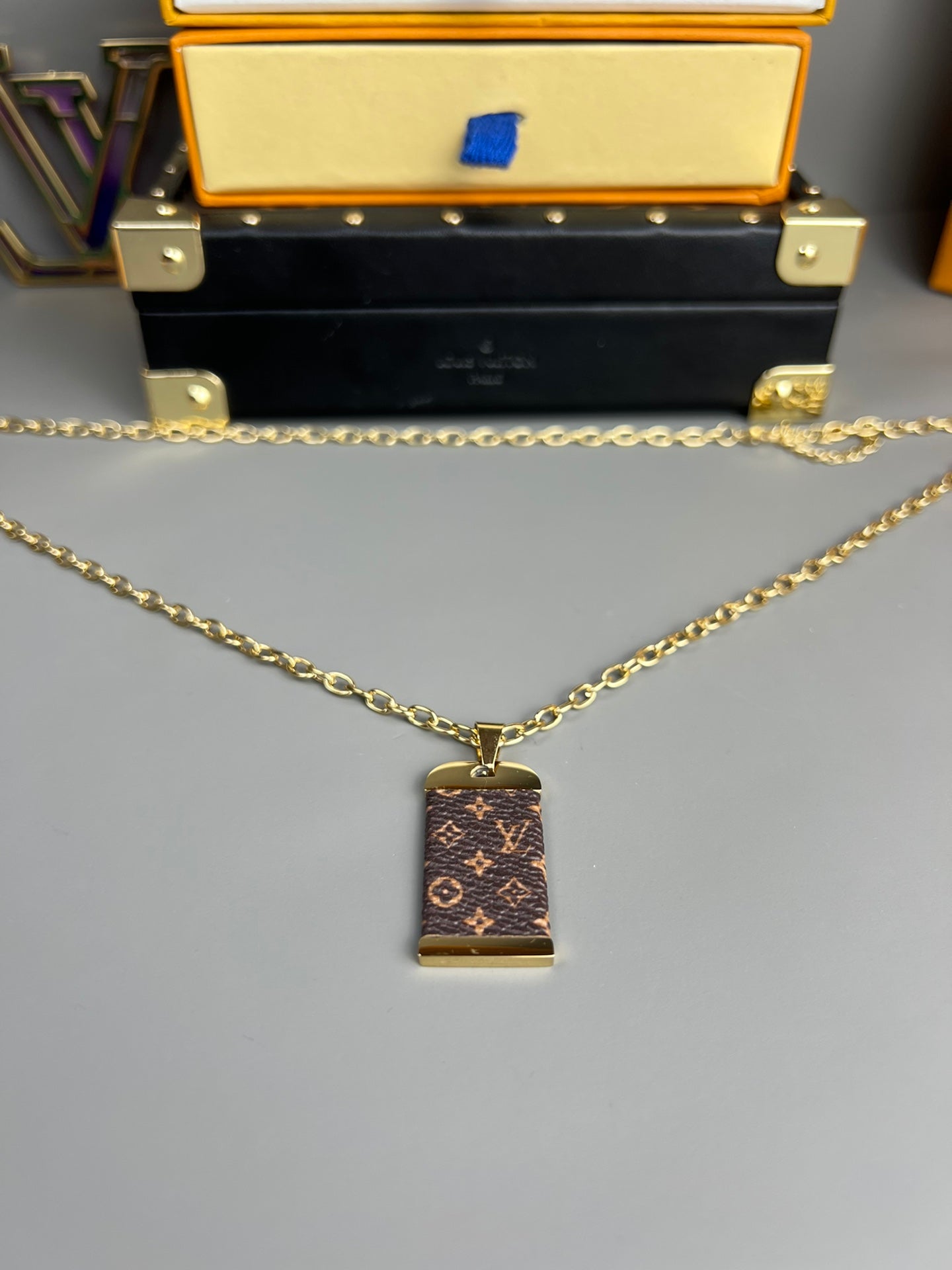 Shop Louis Vuitton Lv Eraser Necklace MP3152 by Loyaltybrand  BUYMA