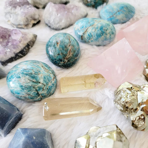 Variety of crystals