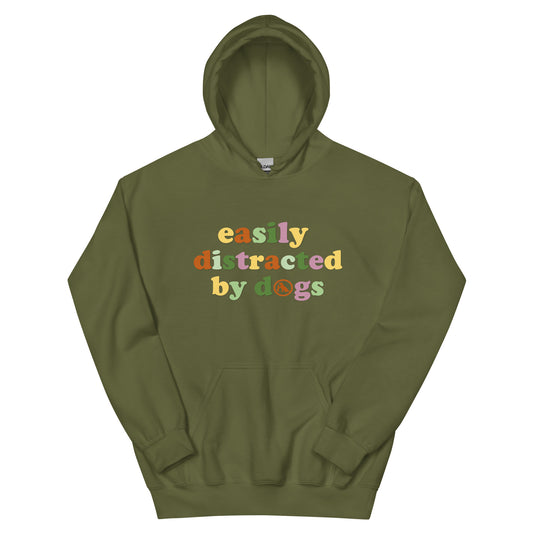HOD Easily Distracted by Dogs Unisex Hoodie