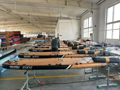 T-Sport Paddle Board Explorer 2 Production