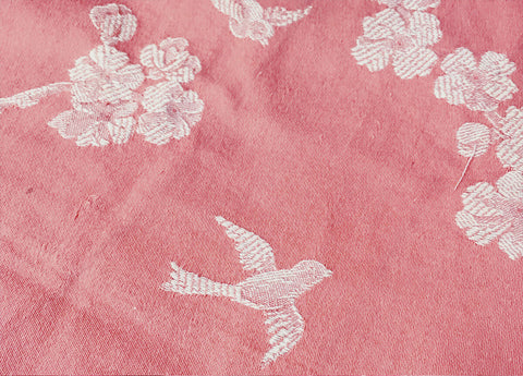 Shop For Pink Antique Ticking Fabric