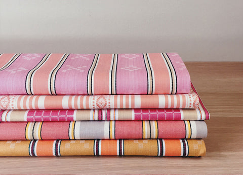 Shop For Pink Antique Ticking Fabric