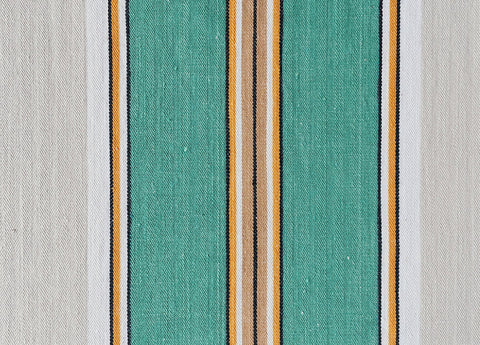 Ticking Depot | Shop Antique Striped Green Ticking Fabric | Old Striped Ticking Fabric From Europe