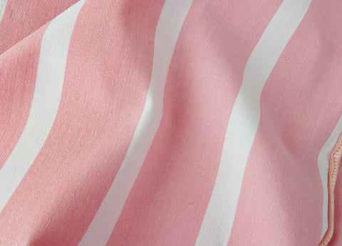 Ticking Depot | Shop Antique Striped Pink Ticking Fabric | Old Striped Ticking Fabric From Europe