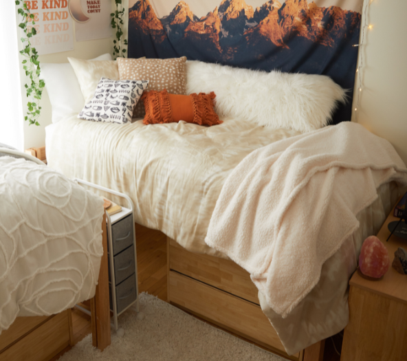 Space Saving Dorm Storage Tips Under The Bed Extra Long Twin Bed