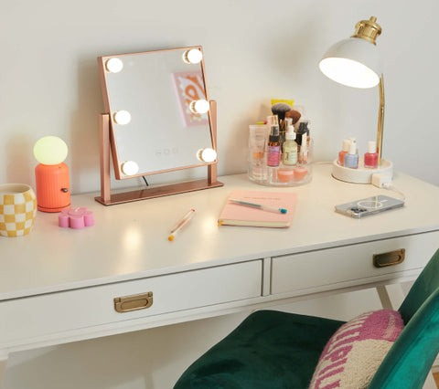 how to organize your vanity ideas from Dormify