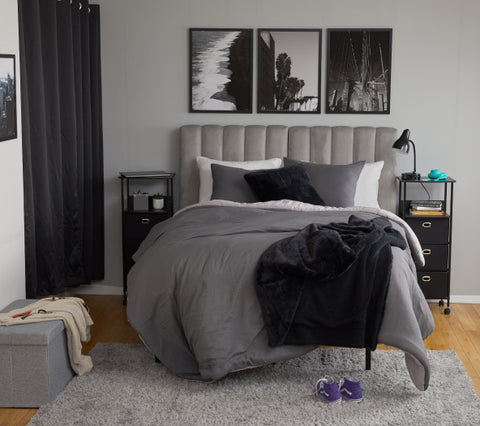 Gray bedroom ideas from Dormify