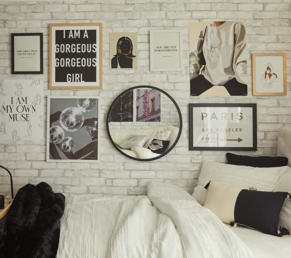 Hotel inspired bedroom design idea from Dormify