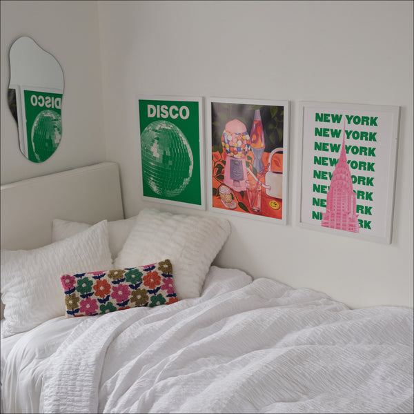 Oliver Gal Fashion Book Stack Canvas Art, Dorm Essentials - 24x16 -  Dormify