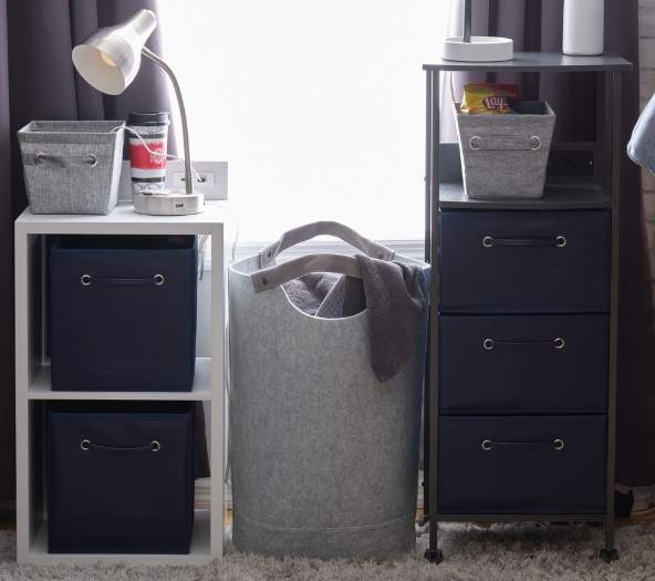 Small Space Storage Ideas from Dormify