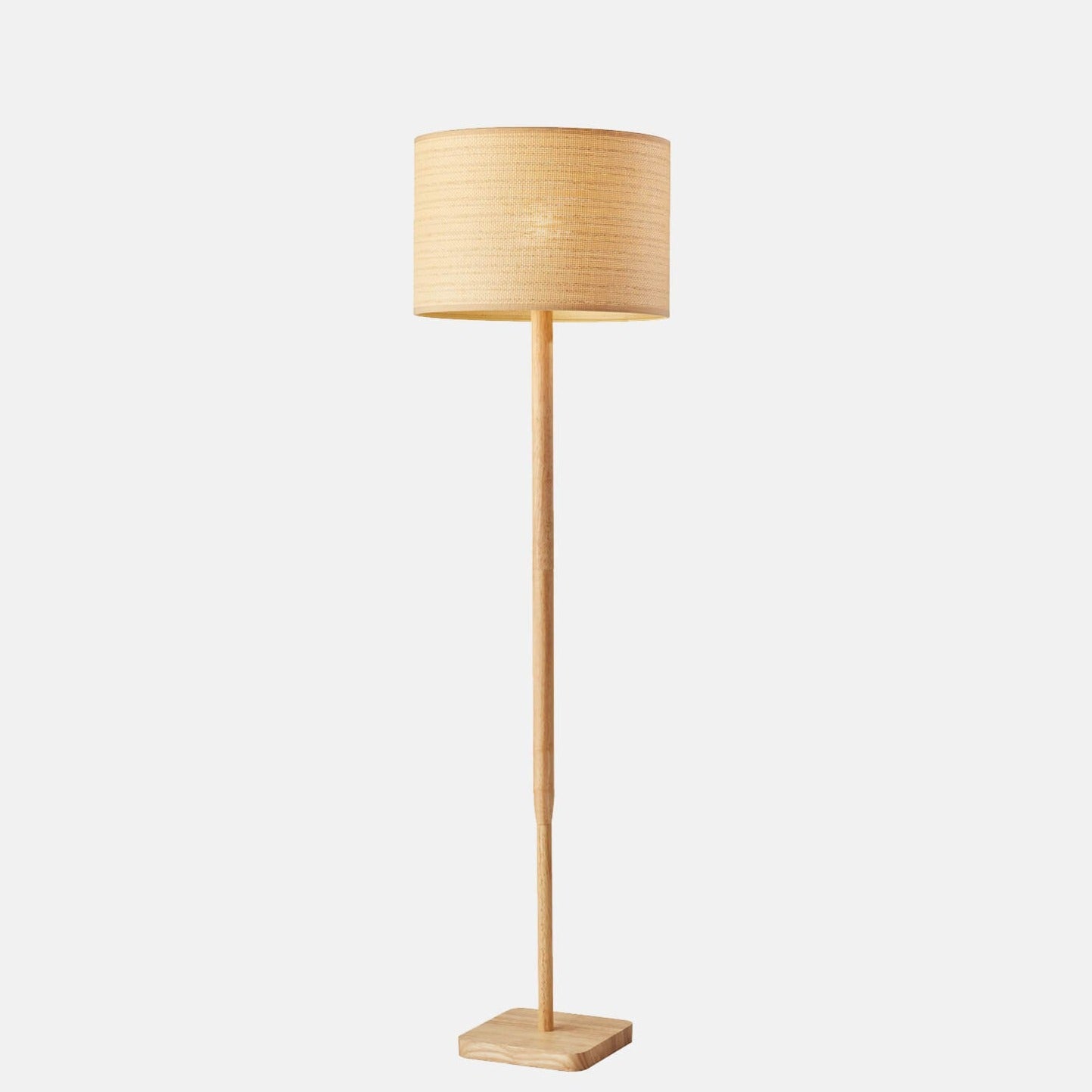 Simple Wooden Floor Lamp