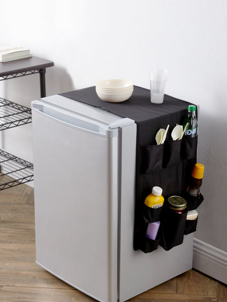 Suprima® Magnetic Fridge Organizer Shelves - White