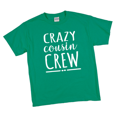 Youth Crazy Cousin Crew T-shirt