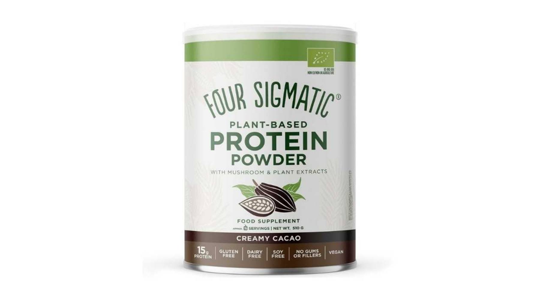 Four Sigmatic - Plant-Based Protein Powder, 510g Multiple Flavours