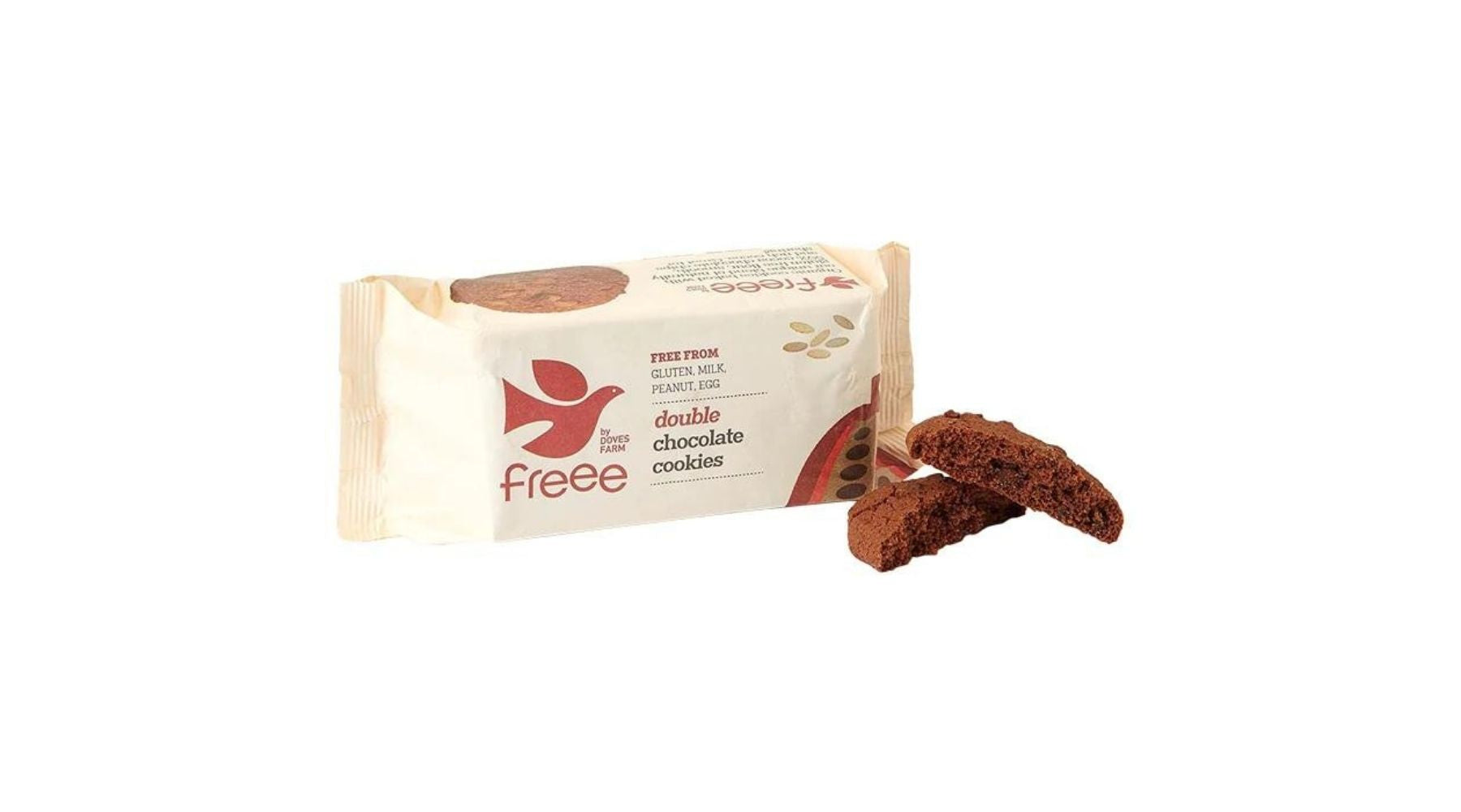 Freee - Organic Double Chocolate Cookies (GF), 180g