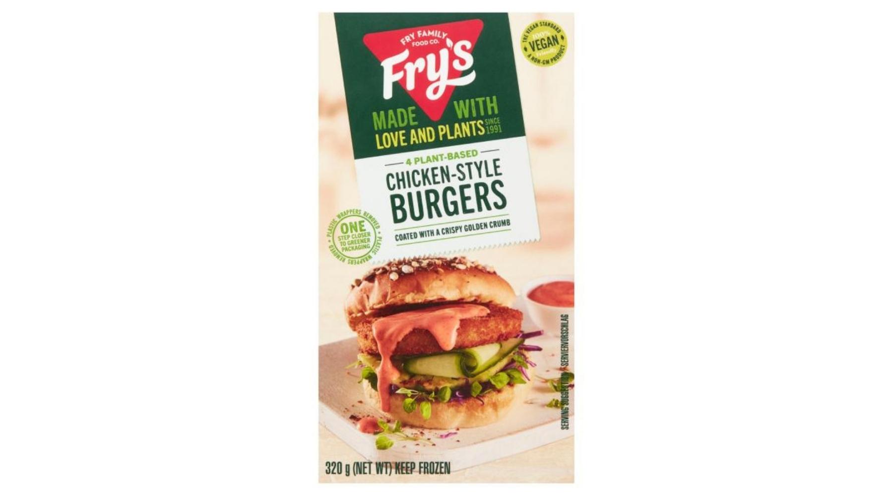 Fry’s Chicken Style Burgers