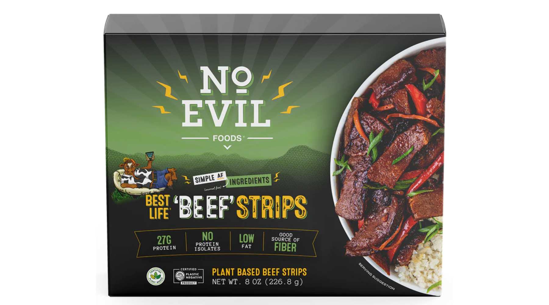 No Evil Foods - Beef Strips