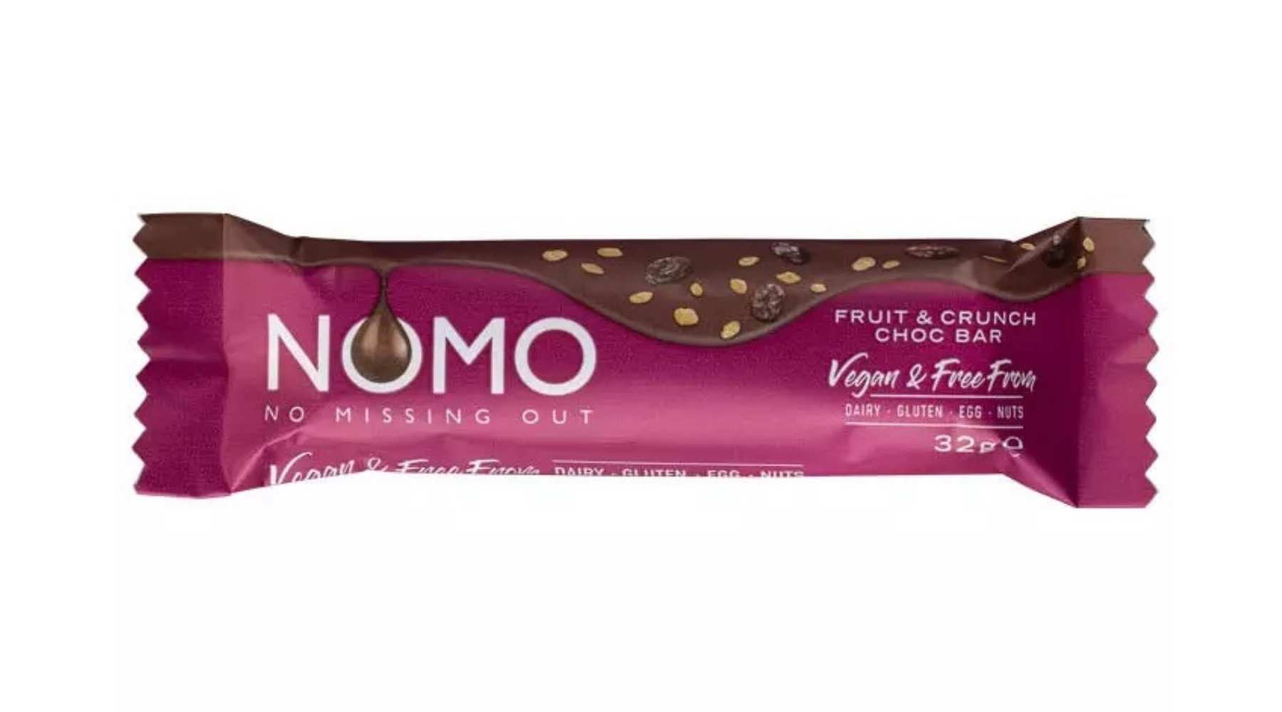 Nomo - Fruit & Crunch Choc Bar