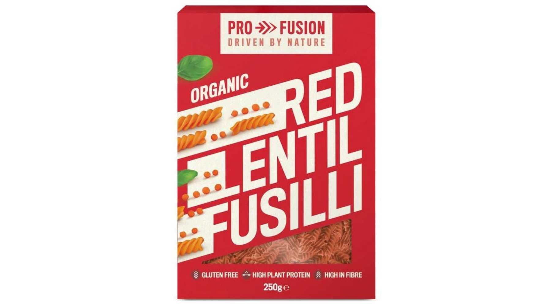 Profusion – Organic Red Lentil Fusilli