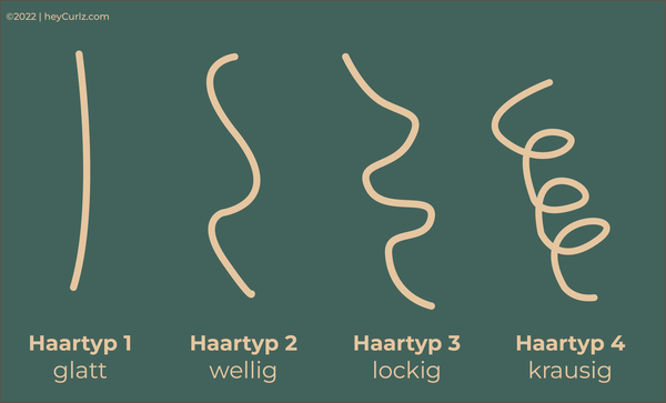 heyCurlz: Haartypen Hauptgruppen Banner