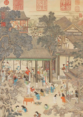 Celebration on New Year's Day" by Wenhuan Yao