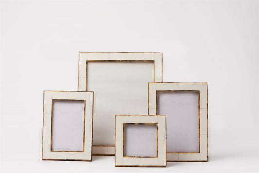 Gallery Brass Picture Frames with White Mats