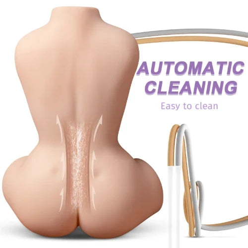 Automatic Cleaning Sex Doll Torso｜Half Body