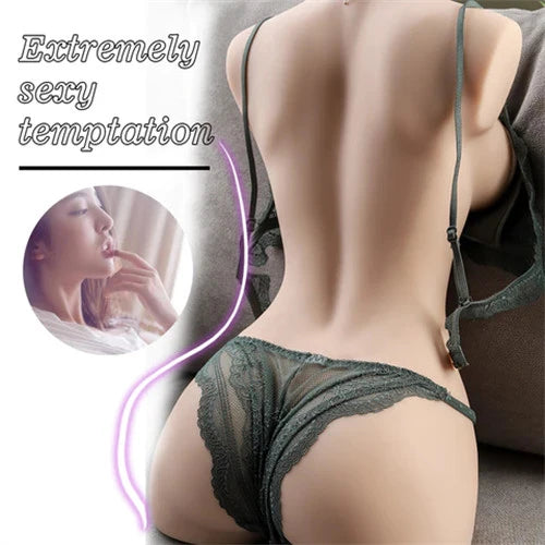 TPR Luxury Lifelike Sex Doll Torso For Man-charming buttocks