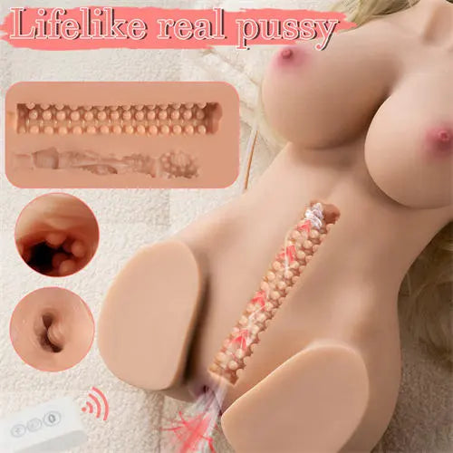 3IN1 TORSO SEX DOLL