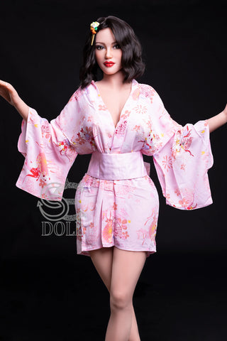 Sex doll in sexy kimono