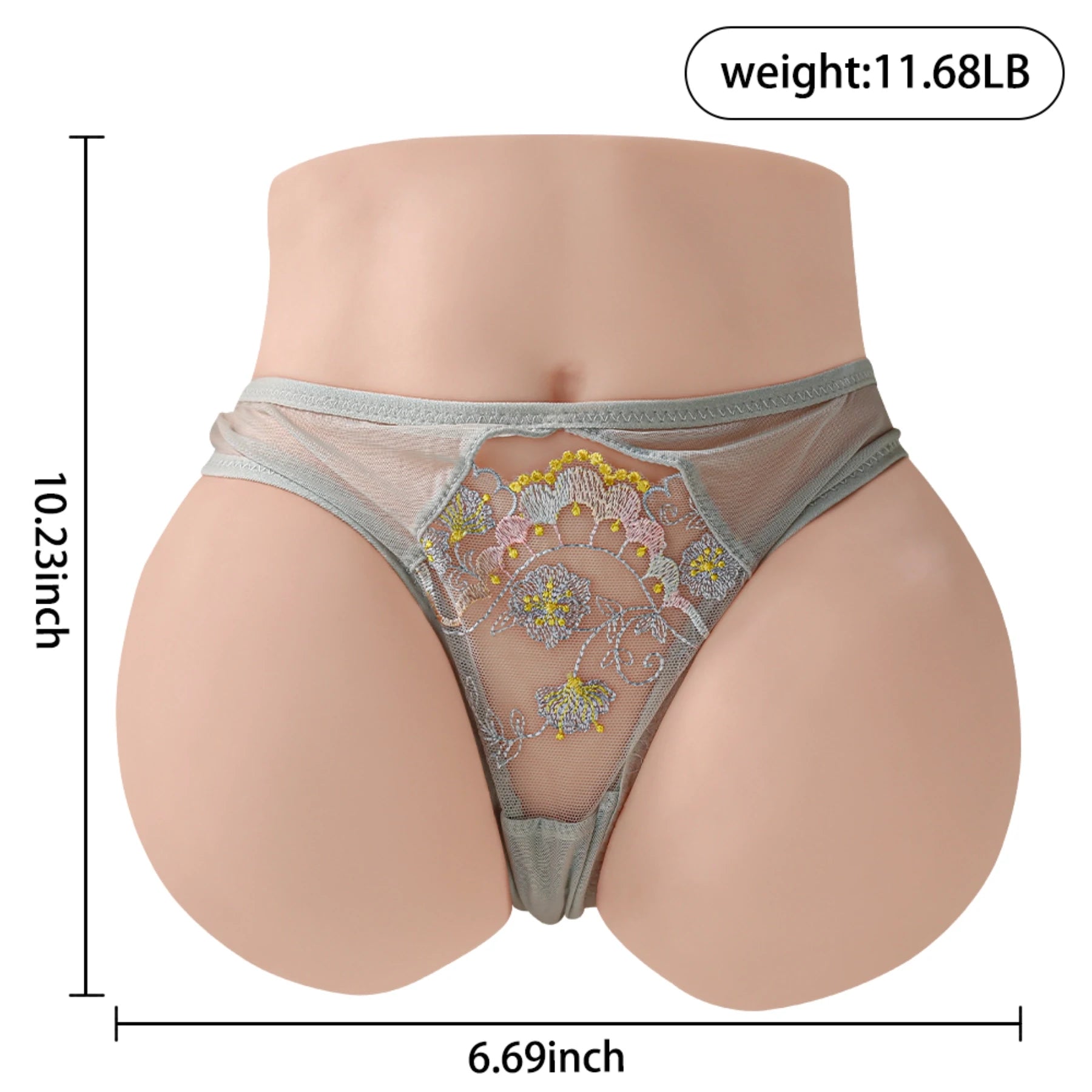 671-dimensione del busto della bambola del sesso