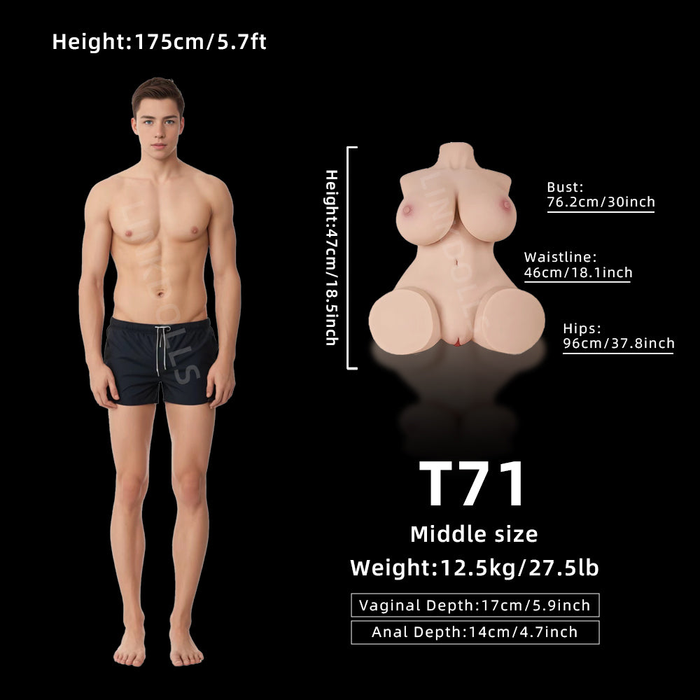 T71 Sex Doll_Doll Measurements