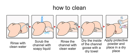 איך לנקות בובת מין פלג גוף עליון