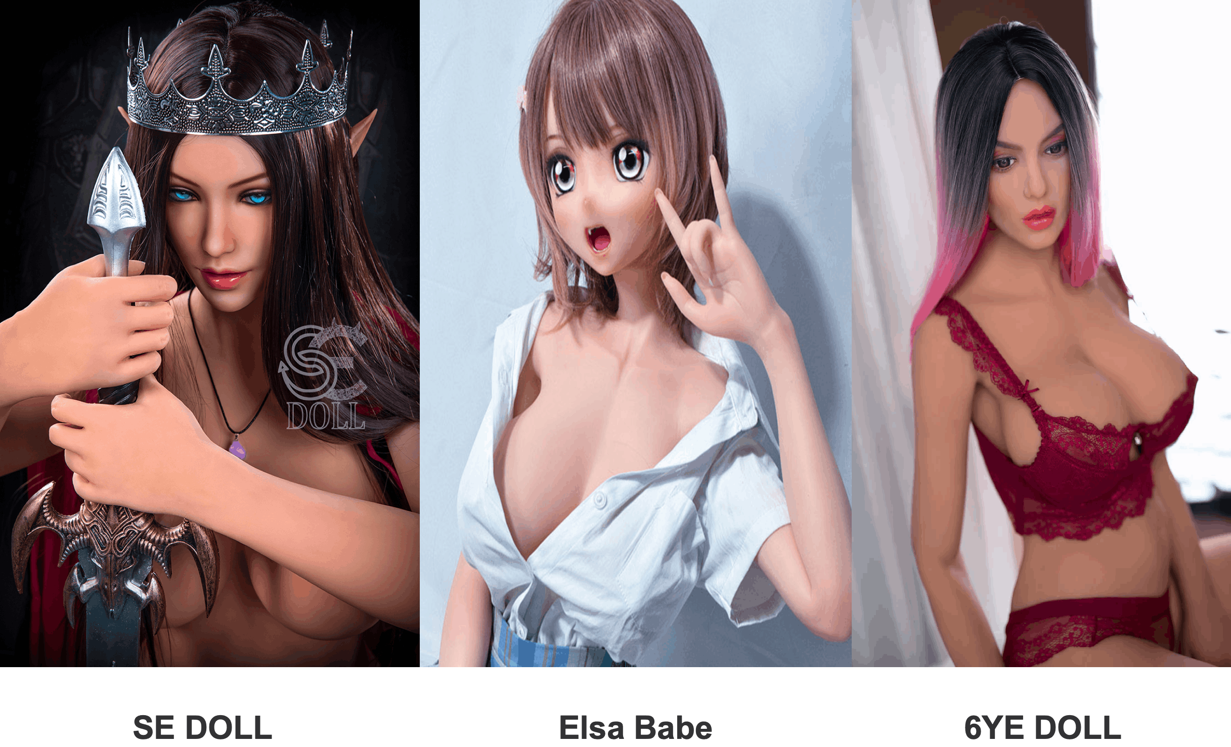 Different sex doll brand