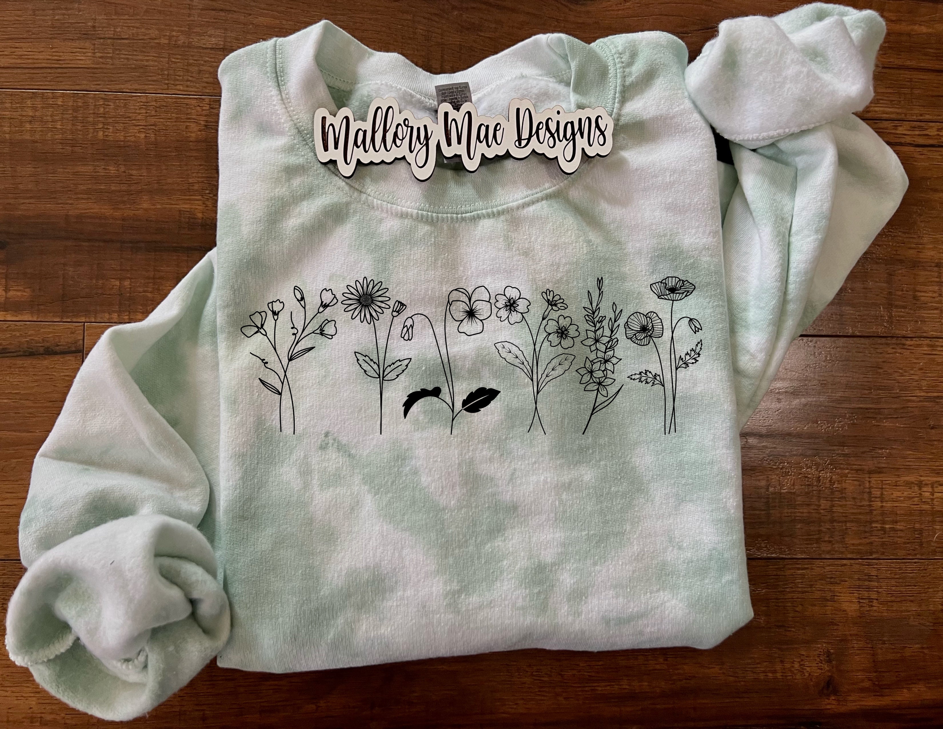 Preorder Birth Flower Customizable – Mallory Mae Designs