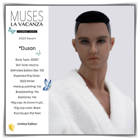 Muses La Vacanza Dusan Dressed Doll