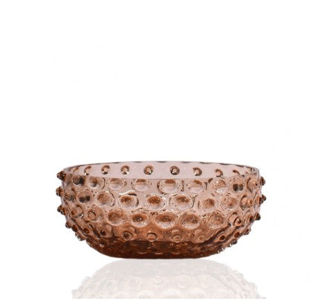 Se Anna von Lipa - Hobnail Tapas skål, 17cm, New brown hos & Add it