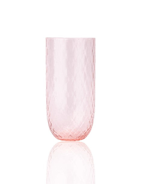 Billede af Anna von Lipa - Long Drink Harlequin glas, rosa