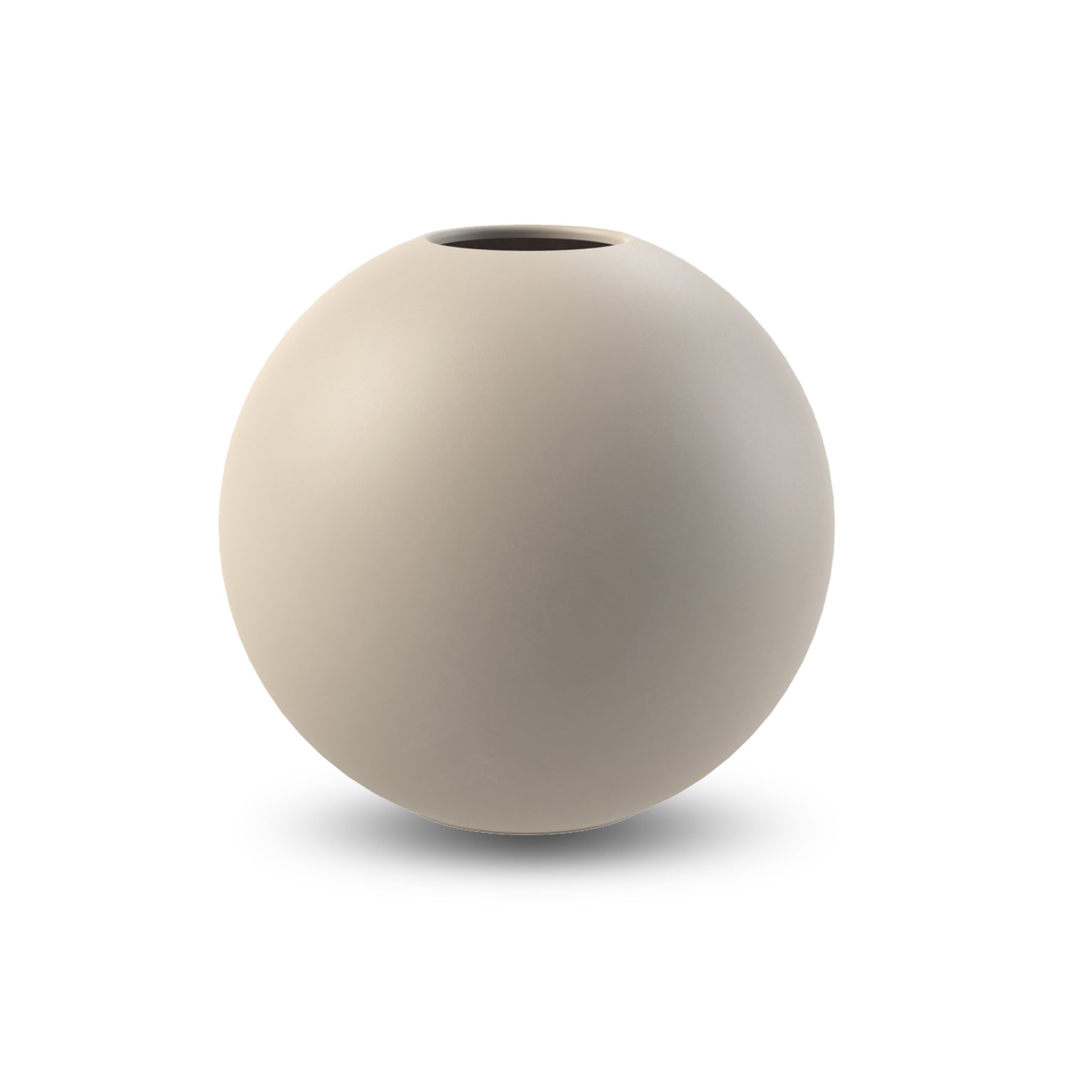 Se Cooee Design Ball vase Sand, 20 cm hos & Add it