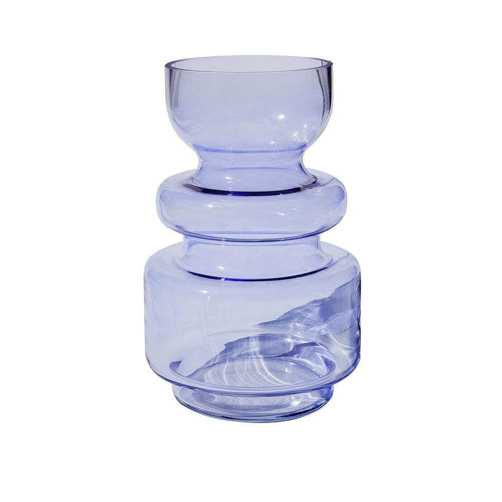 MOUD - CURVE vase, lys lilla - 26 cm