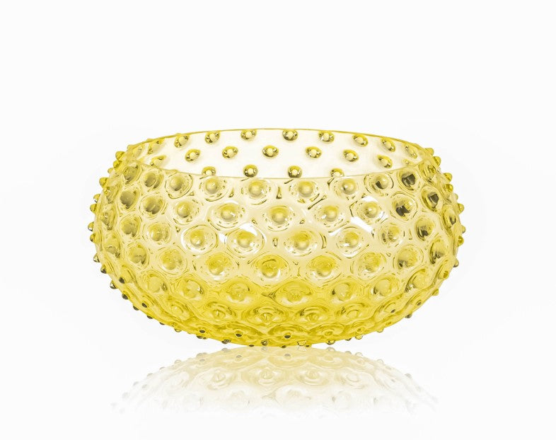 Se Anna von Lipa - Hobnail Tapas skål, 23 cm, citron hos & Add it