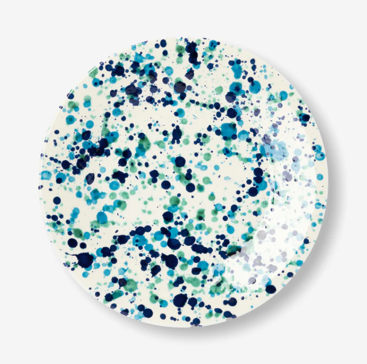 Billede af Familianna - Confetti Christian middags tallerken, Pacific ocean, ø: 27 cm