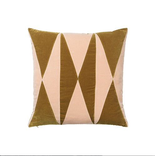 Se Christina Lundsteen - Anneli 55x55 pude, karamel/beige hos & Add it