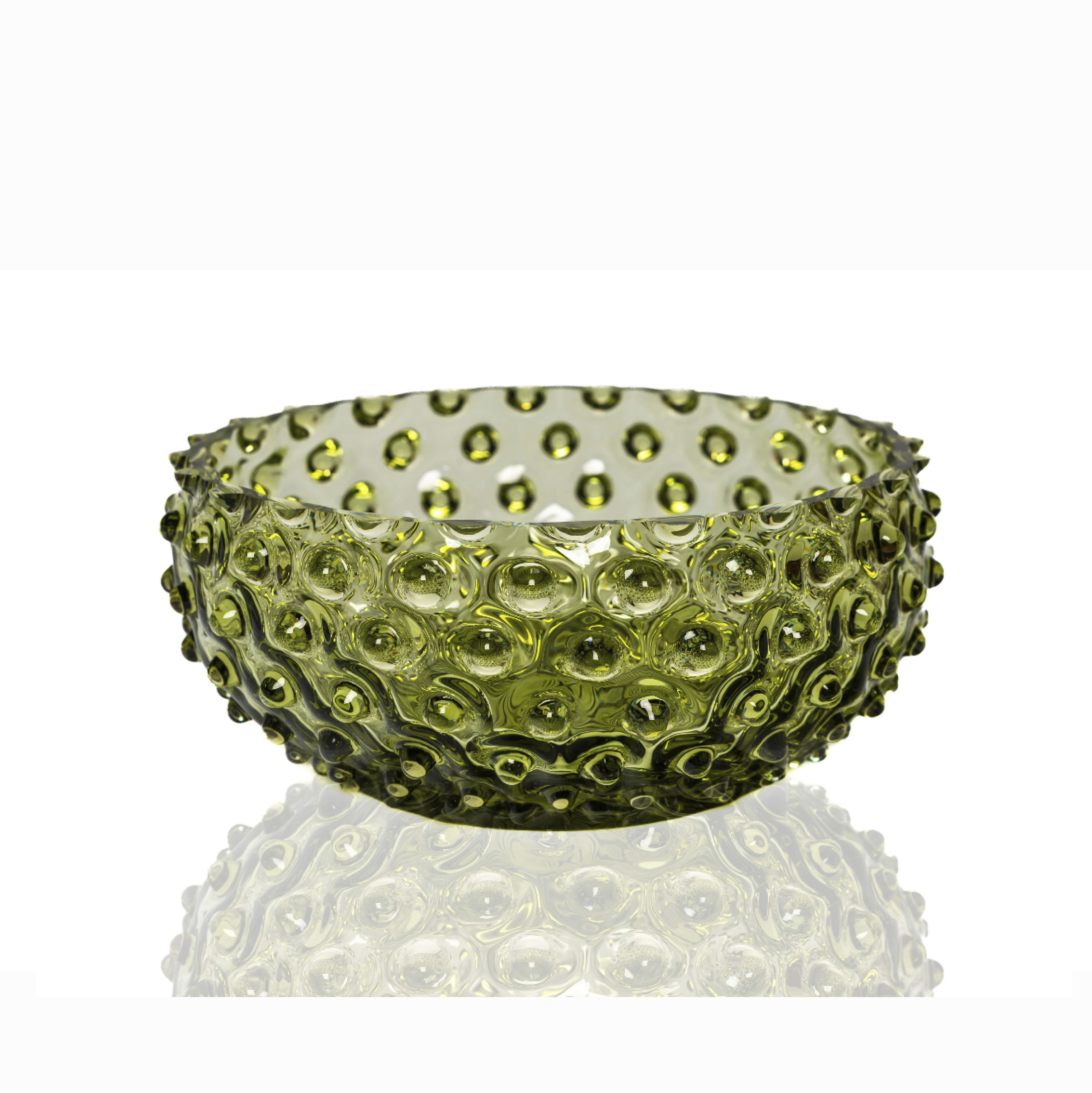 Anna von Lipa - Hobnail Tapas skål, 17cm, Oliven