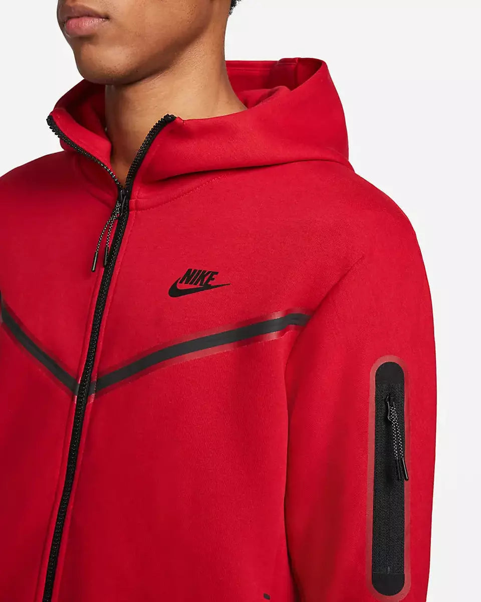 Nike Tech Fleece Tracksuit University Red – RSThePlug