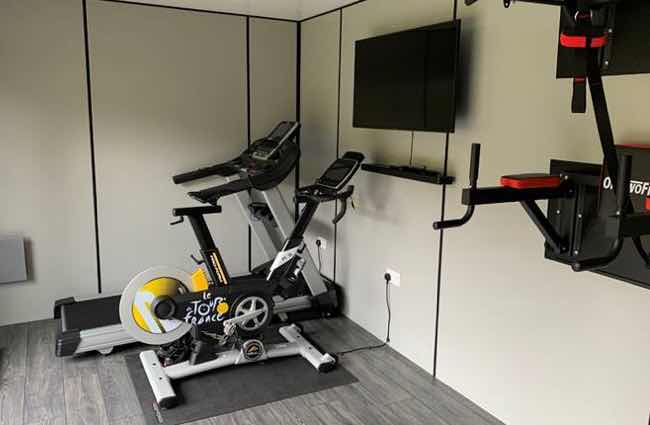 Home office gym
